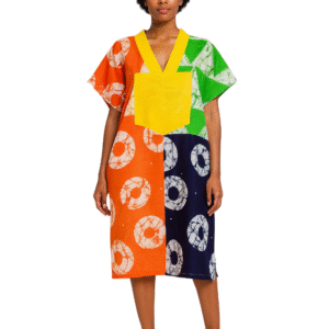 Toyin Adire Inspired Boubou Dress