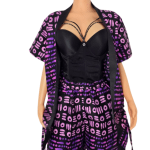 Two Piece Drawstring with Shorts