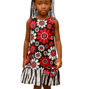 Girls Casual Bow Gown