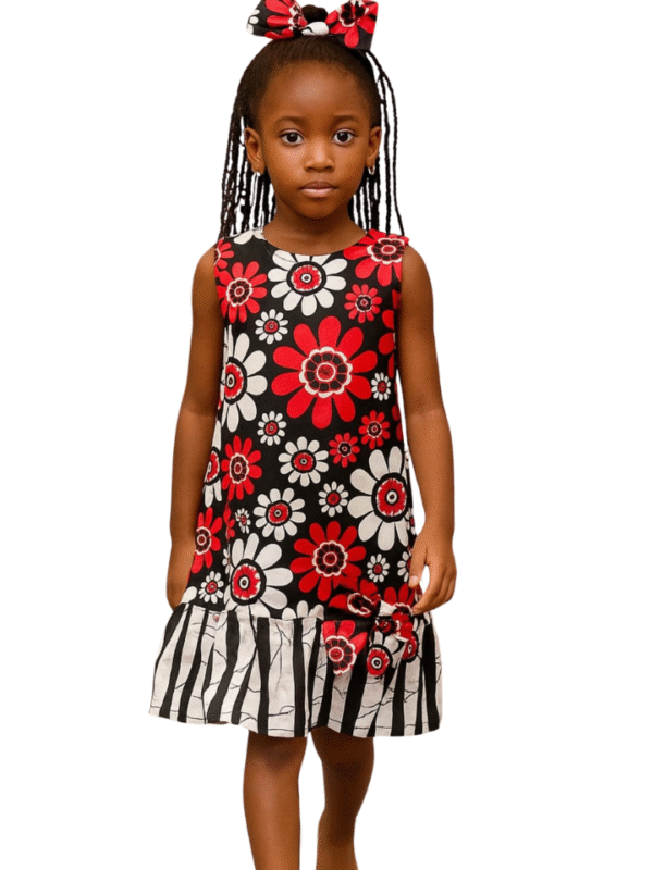 Girls Casual Bow Gown