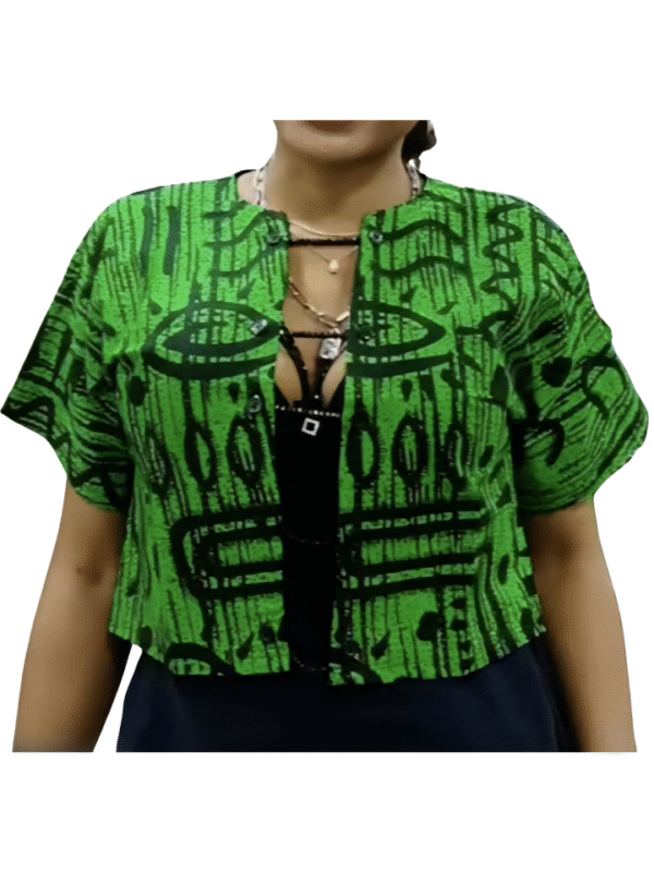 Beaded Crop Jacket - Image 2