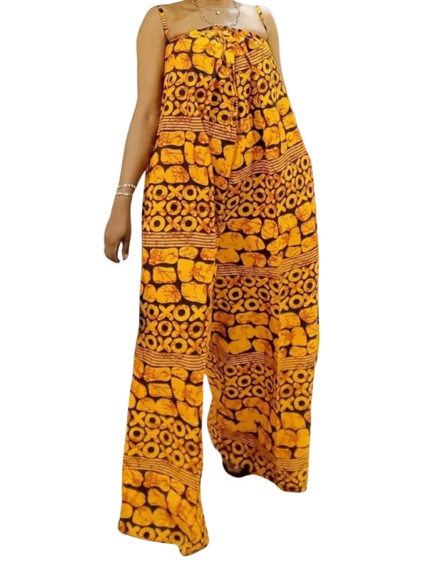 Ladies Ankara Jumpsuit - Image 3