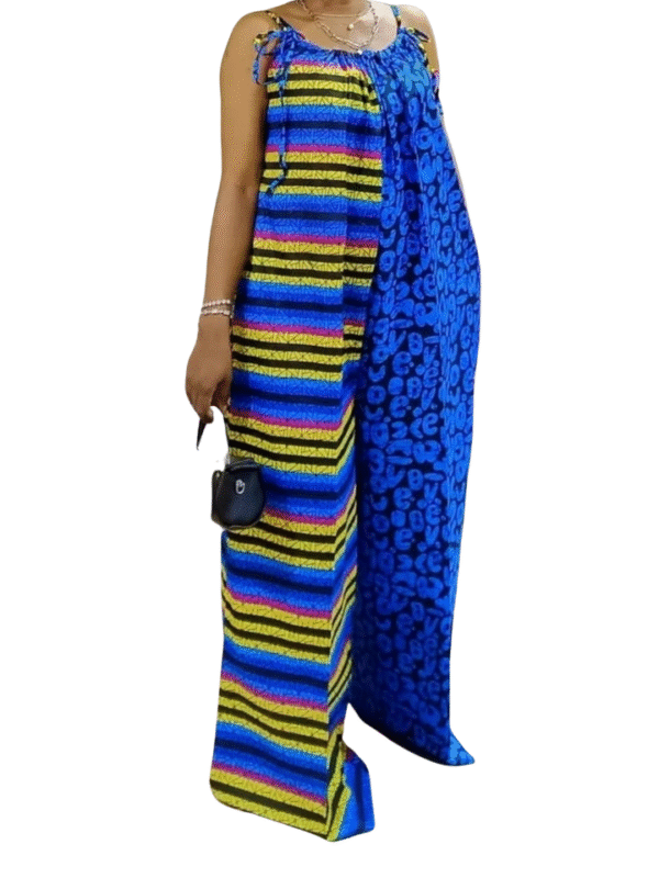 Ladies Ankara Jumpsuit - Image 4
