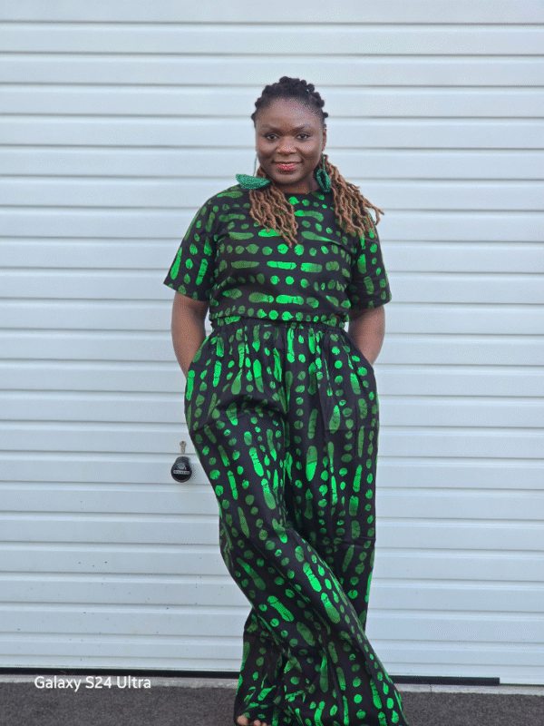 Ladies Two Piece Crop Top - Image 4