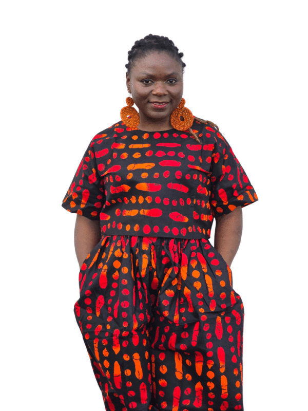 Ladies Two Piece Crop Top - Image 3