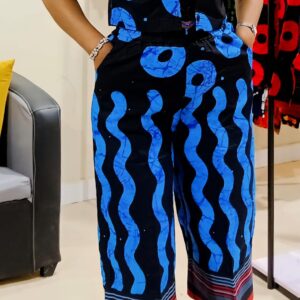 Beaded Cropped Jacket and Culottes Set