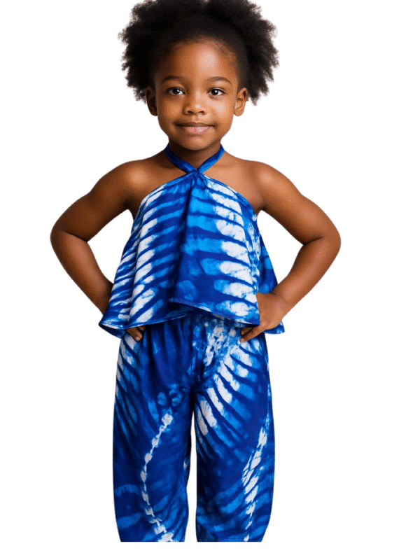 Girl wearing crepe co-ord