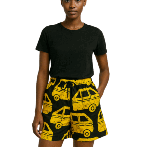 Ankara unisex shorts