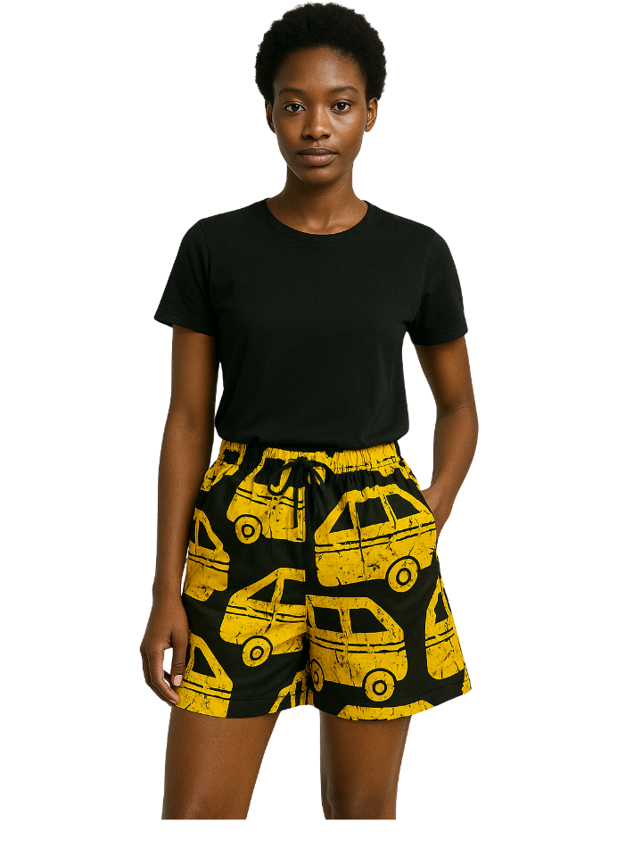 Ankara unisex shorts