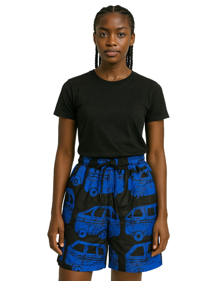 Ankara unisex shorts