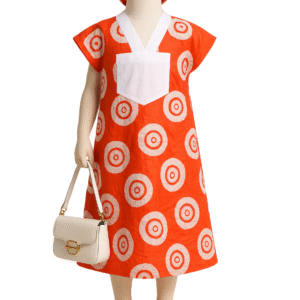 adire girls boubou dress