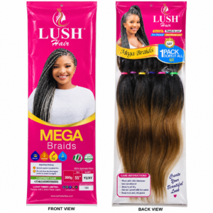 Lush Hair Mega Braids – 6X Mega Pack