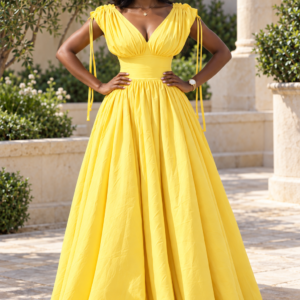 ADUNNI long Batwing maxi dress