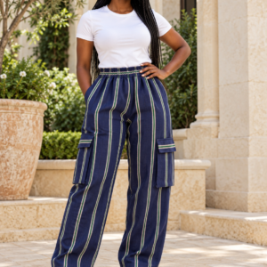 AYOMIDE UNISEX Asooke cargo pants